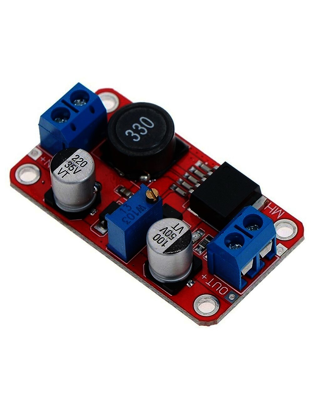 New 5A DC-DC Step Up Power Module Boost Volt Converter 3.3V-35V To 5V 6V 9V 1...